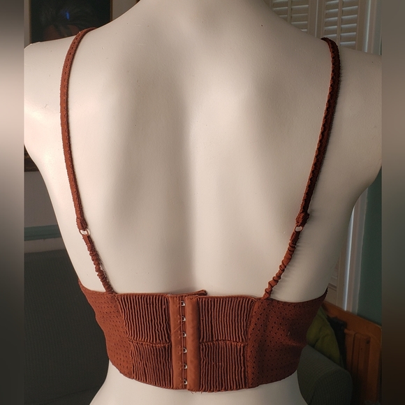 Earthbound Suede-Inspired Crop Top - Picture 2 of 6